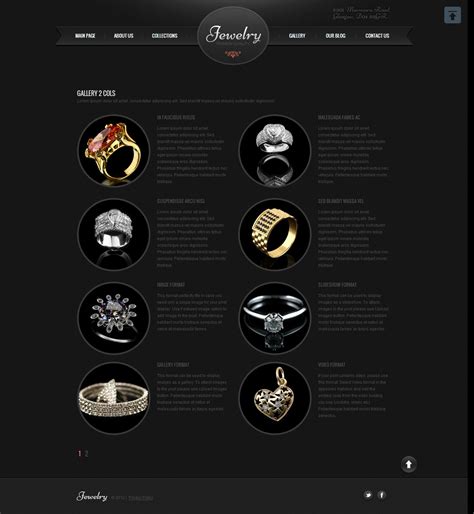 珠宝网页 页面设计03 |网页|企业官网|最美的年纪520 - 原创作品 - 站酷 (ZCOOL)