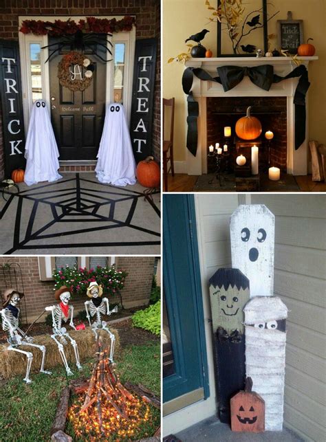 Over 40 Homemade Halloween Decorations - Easy DIY Ideas