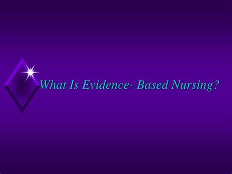 Example of Using Evidence-Based Practice in Nursing Scenario 的图像结果