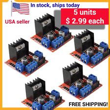 5-Pack, Arduino DC Stepper Motor Driver Module L298N India | Ubuy