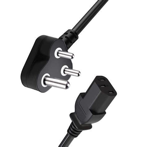 Buy FEDUS 1.8 Meter Power Cable for PC/Desktop Computer/Monitor/SMPS/TV ...