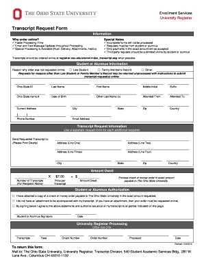 Image result for Ohio University Transcripts