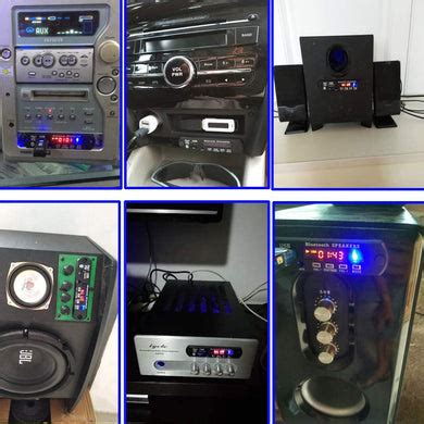 Music Player: Remote Control Stereo Board With Built In Display Blueto