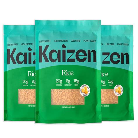 Kaizen Low Carb Keto Rice Gluten Free High Protein 20g | Desertcart INDIA