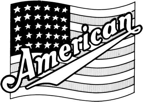 American Flag Coloring Pages - Best Coloring Pages For Kids