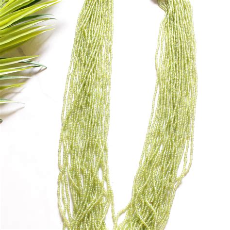 Light Green Multi-Layer Hand Braided Necklace with Button Closure – A ...