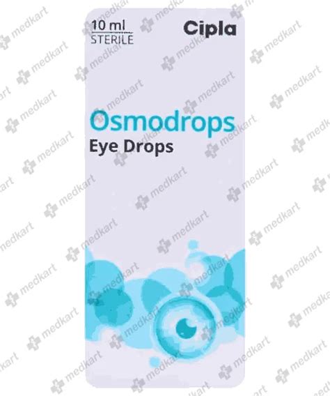 OSMODROPS EYE DROPS 10 ML : View Price, Combination and Alternatives ...