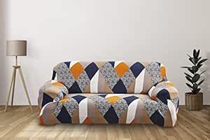 MAKHAI Universal Two Seater Sofa Cover Big Elasticity, Protective ...