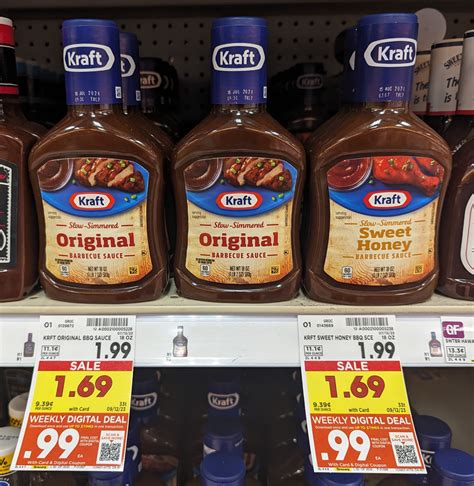 Kraft Barbecue Sauce Just 99¢ At Kroger - iHeartKroger