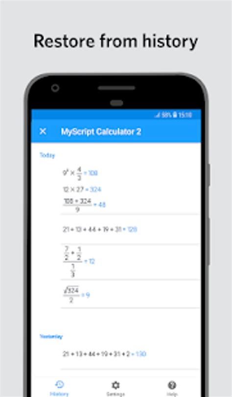 MyScript Calculator 2 Review 的图像结果