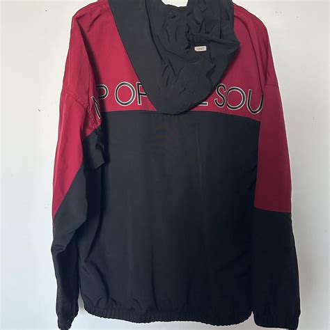 BTS Map of the Soul On:e Anorak Windbreaker. Black... - Depop