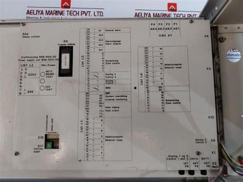 Autronica Bx-40 Fire Alarm Control Panel Bx-40/8 – Aeliya Marine