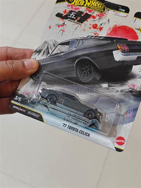 Premium Hot Wheels 1977 Toyota Celica - JH5 (Imported) - Kinder Logs India