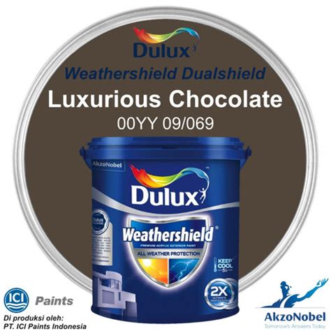 Jual CAT DULUX WEATHERSHIELD 2.5 LT - LUXURIOUS CHOCOLATE 00YY 09/069 ...