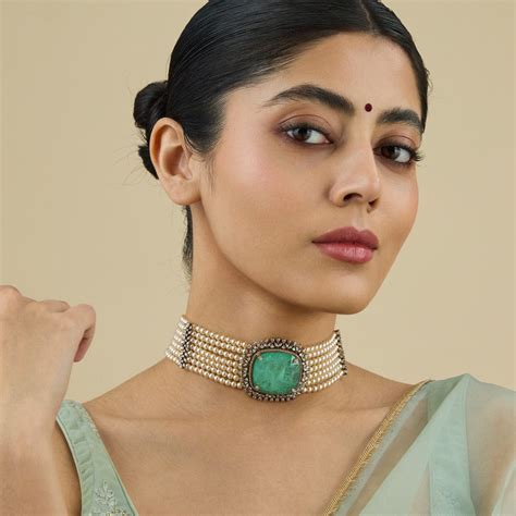 Shop Choker Necklace Sets Online | Choker Necklace Designs