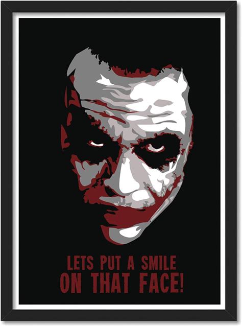 SIGNOOGLE Joker Quotes Wall Posters Large Set Stickers For Wall Bike ...