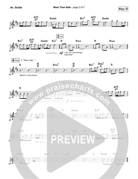 More Than Able Chords