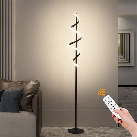 Floor Lamp, LED Modern Floor Lamps for Living Room, 2500LM-40W-3Color ...