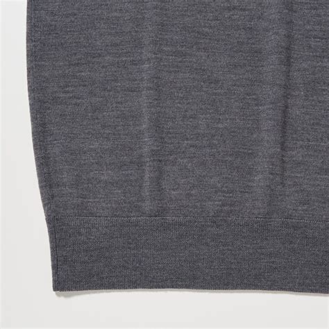 Uniqlo Extra Fine Merino V Neck Jumper For Sale Cheap - Uniqlo Men ...