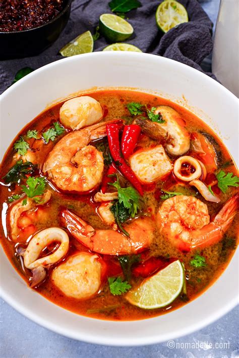 Tom Yum Talay | Ultimate Seafood Tom Yum - Nomadette | Recipe | Tom yum ...