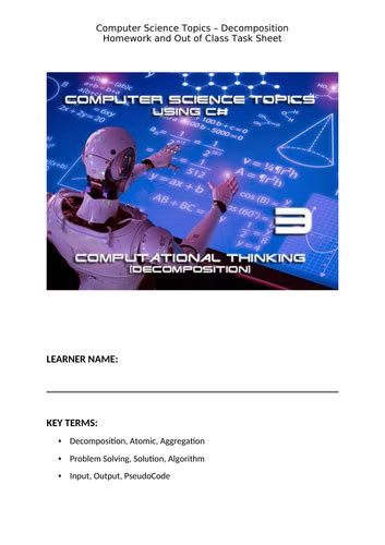 Image result for Decomposition Computer Science Example