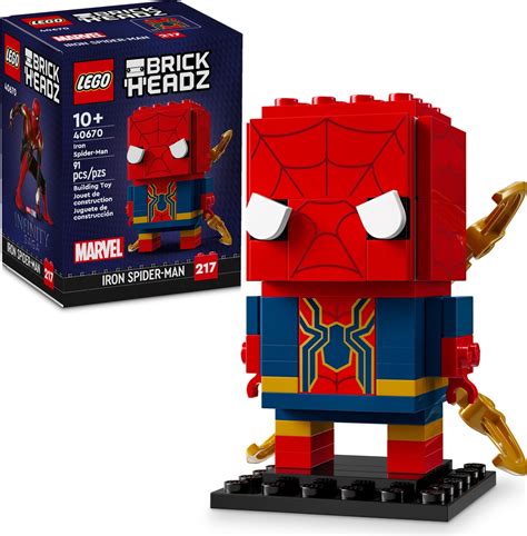 Lego 40670 Iron Spider-Man - Lego BrickHeadz set for sale best price