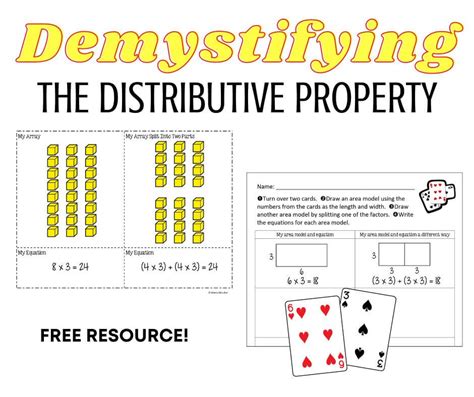 Image result for Distributive Property Elementary Math