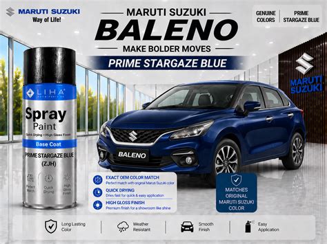 Maruti Suzuki Baleno Stargaze Blue (Nexa Blue) | OEM Color Match | Bas ...