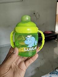 Buy LuvLap Hippo Spout Sipper for Infant/Toddler, 225ml, Anti-Spill ...