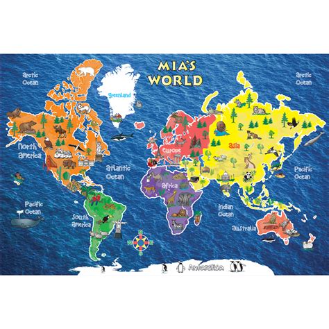 Kid-Friendly World Map 的图像结果
