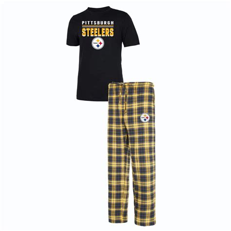 PITTSBURGH STEELERS MEN'S LODGE PAJAMA PANT SET – JR'S SPORTS