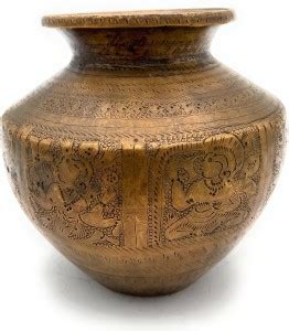 Bhunes Antiques -Hand Craved 20Th Century Antique Loota , Kalash Lota ...