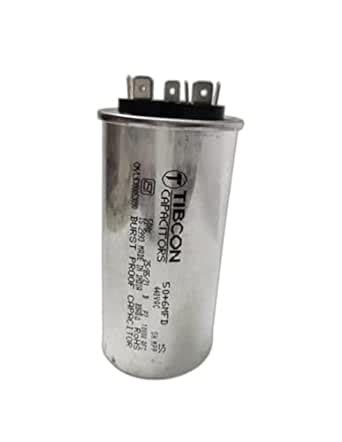 Tibcon Capacitor 50+6 MFD 440V for (1.5 Ton) Air Conditioner Window ...