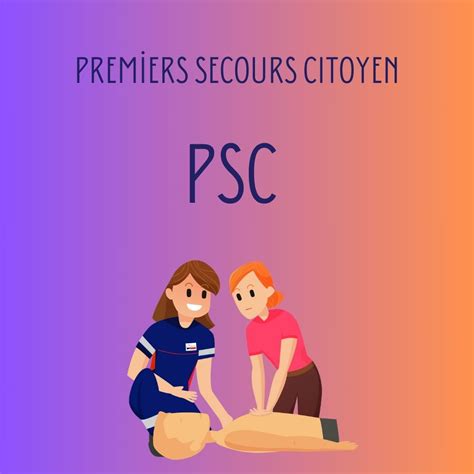 Formation P.S.C. (Premiers Secours Citoyen) - École Pascal