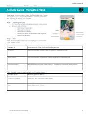 Image result for Conditionals Make Unit 4 Lesson 8 Activity Guide Answers