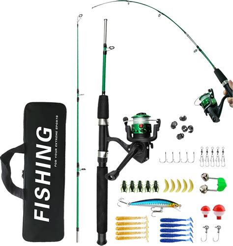 Fishing Rod Combo - Fishing Poles, Kids Fishing Rod Set, Surf Fishing ...