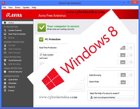 Avira antivirus Certified With Windows 8