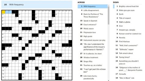 Sunday Crossword Merl Reagle - Free Printable Crossword