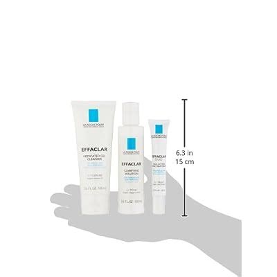 La Roche-Posay Effaclar Dermatological 3 Step Acne India | Ubuy