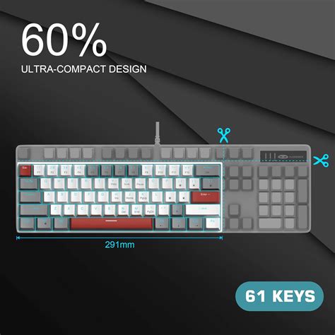 MageGee MK-Mini 61 Keys Compact Mechanical Gaming India | Ubuy