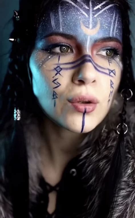 Image result for Viking Makeup Tutorial