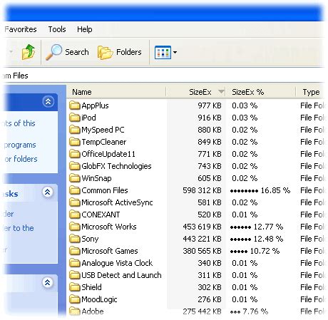 Image result for Program Files Folder Size