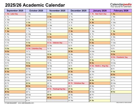 Ashland University Calendar 2025-2026 - Academiccalendars.net