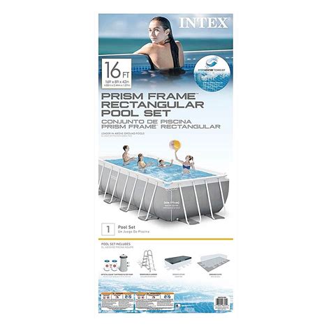 Image result for Intex Rectangle Above Ground Pool 2M