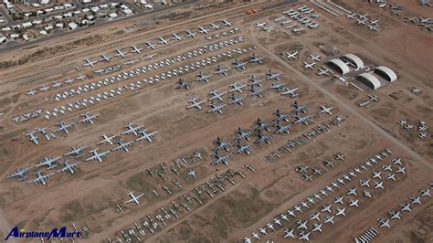 Explore the Fascinating Military Aircraft Graveyard at Davis Monthan ...