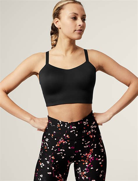 Buy Medium Support Non Wired Sports Bra at Marks & Spencer