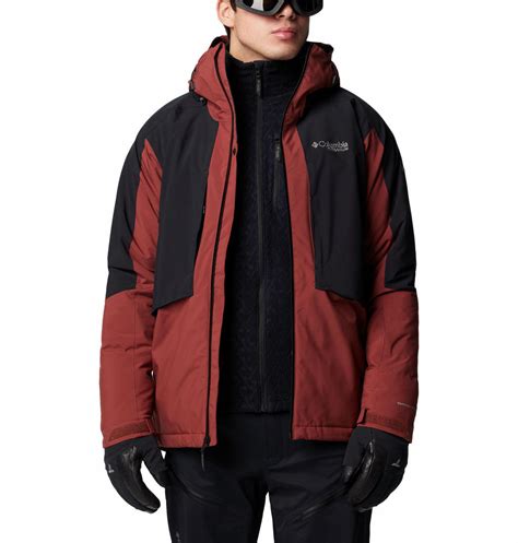 Columbia Men Red Highland Summit II Jacket