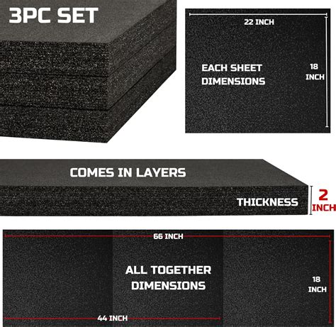 ONREVA Tool Box Foam Organizer Set - Drawer Inserts for India | Ubuy