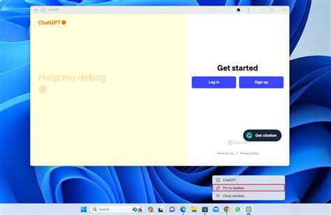 Image result for Windows 11 Chatgpt Taskbar