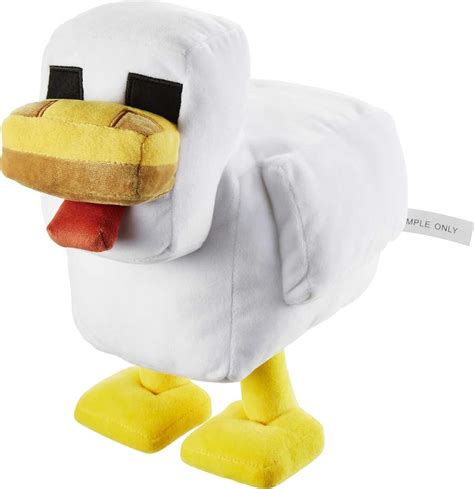 Minecraft Chicken Plush with Sound, 10.5-inch Soft Animal Figure ...
